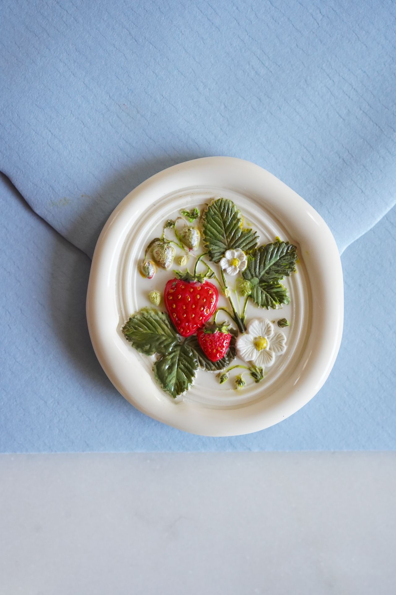 Strawberry Wax Seal