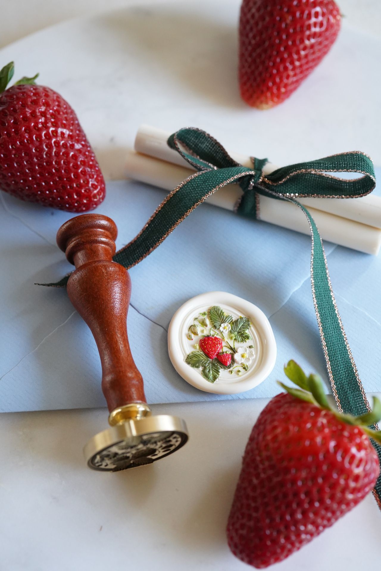 Strawberry Wax Seal