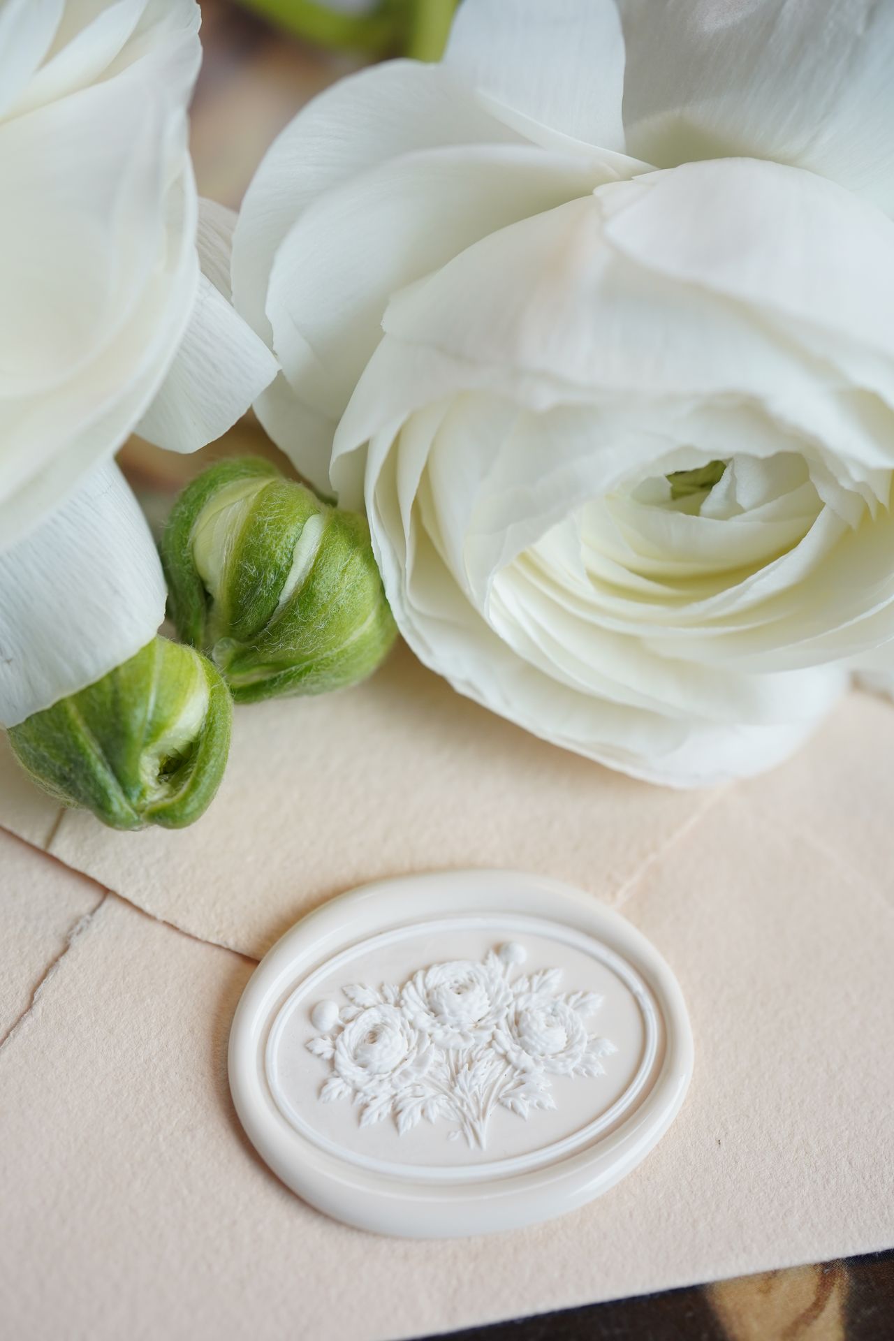 Ranunculus Floriography Seal
