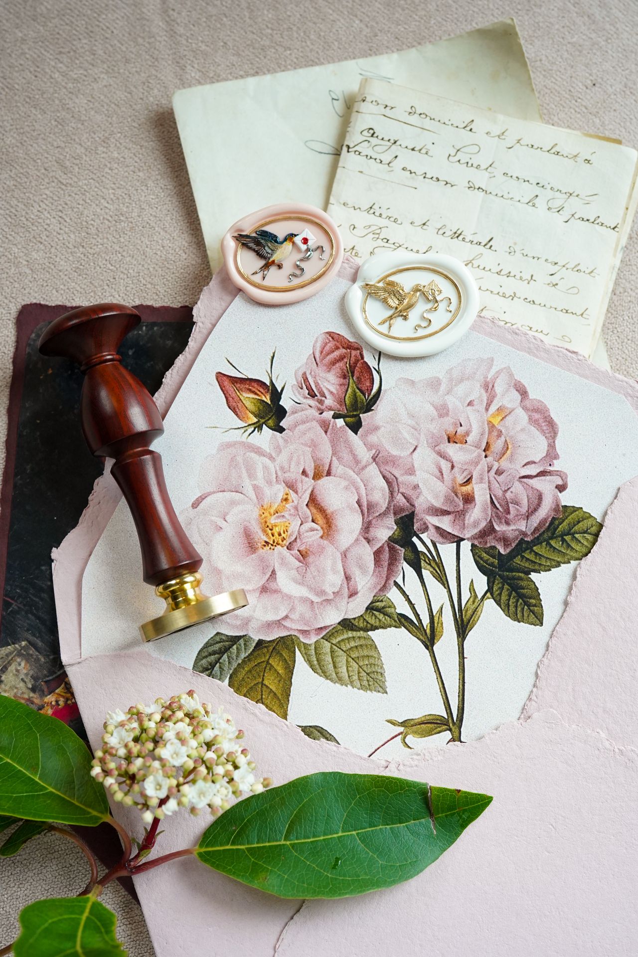 Winged Correspondence Seal